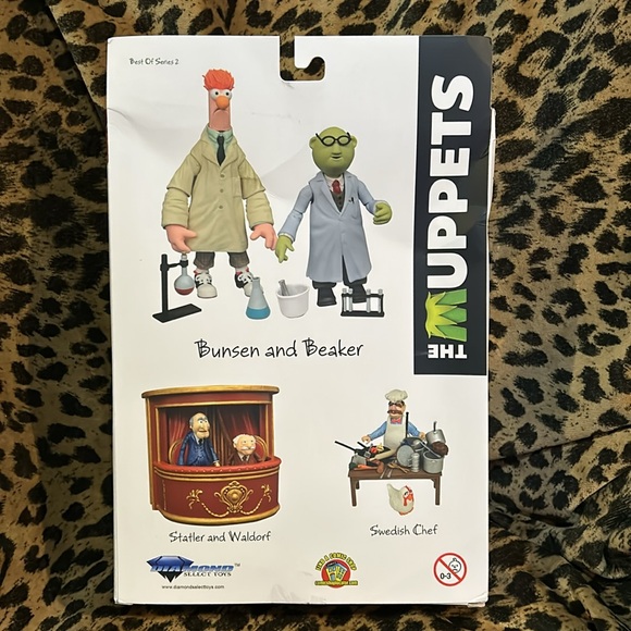 Muppets Bunsen and Beaker Action Figures - Picture 4 of 13